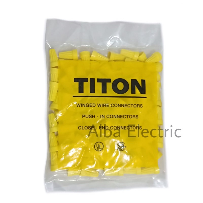 Lasdop P4H Yellow TITON Eceran Lasdop Kuning Eceran Lasdop Penutup Sambungan Kabel Conector kabel Pengaman Kabel Penyambung Kabel