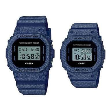 Jam Tangan Couple Sports Casio G shock Denim 560DE Original