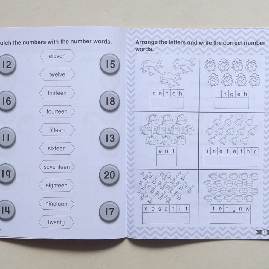 English Workbook for Pre Primary (age 4-7 years old)