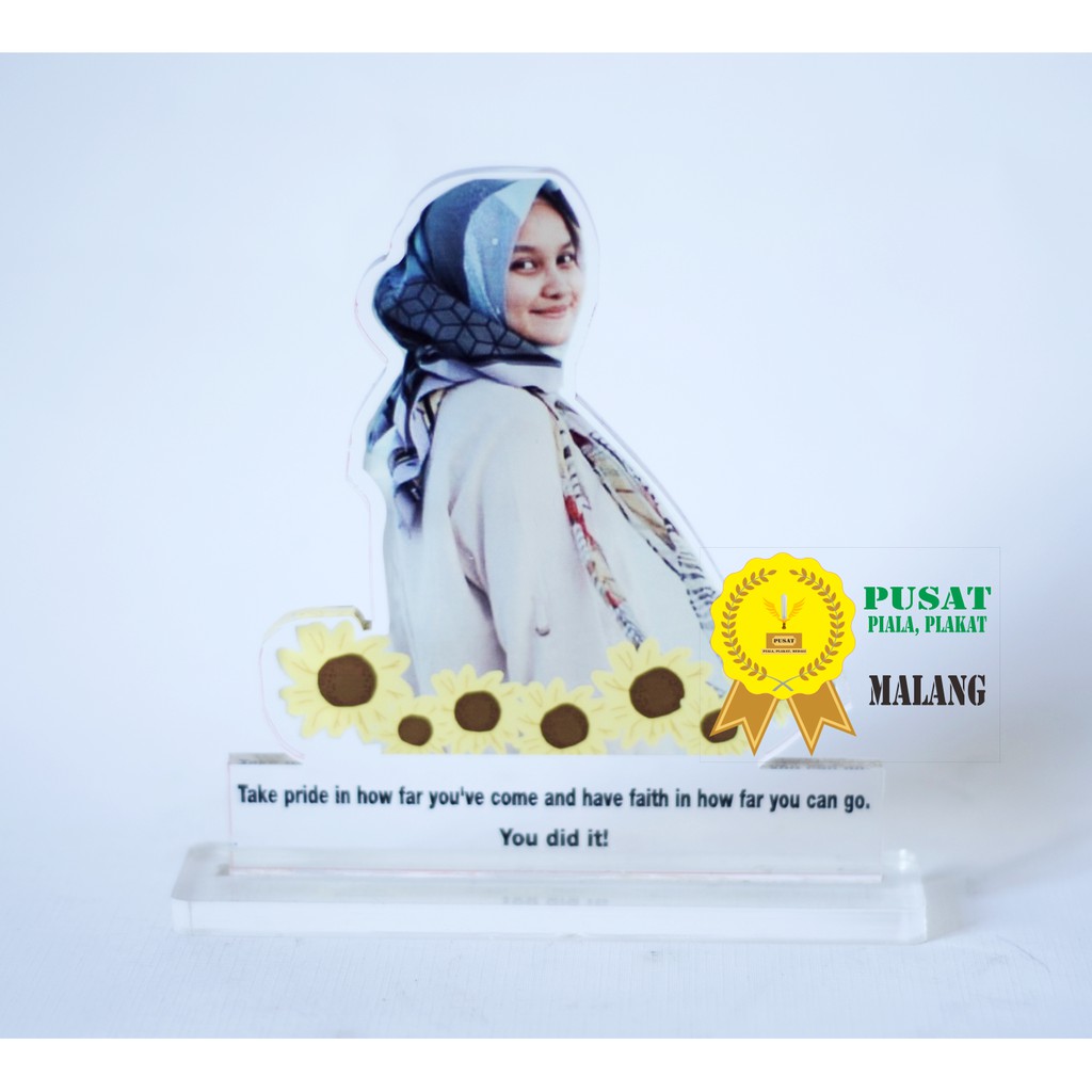 HADIAH AKRILIK WAJAH / PLAKAT AKRILIK CUSTOM FOTO
