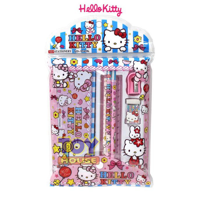 

perlengkapan sekolah alat tulis anak hello kitty stationery xd-9549 sry77