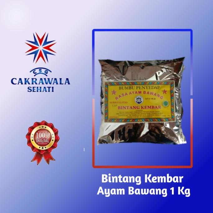 

[[COD]] Bumbu penyedap Bintang Kembar rasa Ayam Bawang 1 kg BIG SALE Kode 594