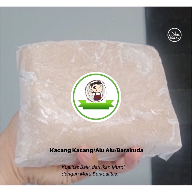 

IKAN GILING BARAKUDA/KACANG KACANG/ALU ALU/1KG/AGEN IKAN GILING BEKASI