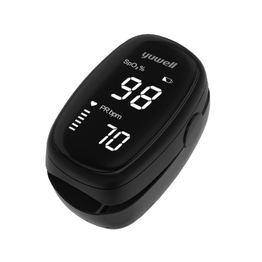 Yuwell YX102 Oxymeter Alat Pengukur Detak Jantung Kadar Oksigen Fingertip Oximeter