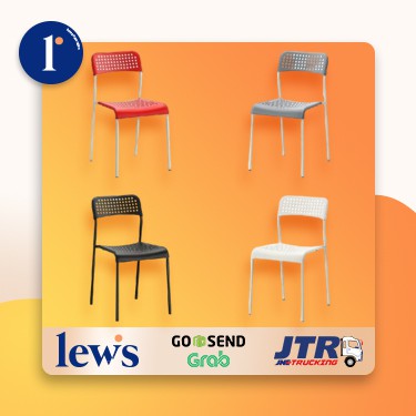 Kursi Tamu / Kursi Teras dengan Sandaran , Pilihan Warna AD2224, AD2225, AD2226, AD2227