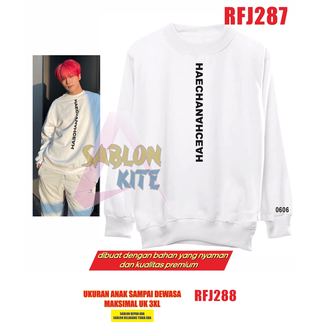 MURAH!!! SWEATER HAECHAN HAECHANAHCEAH RFJ287