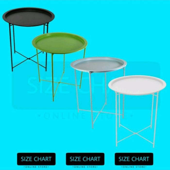 Meja | Soleil Coffee Table/Meja Teras Tray Besi