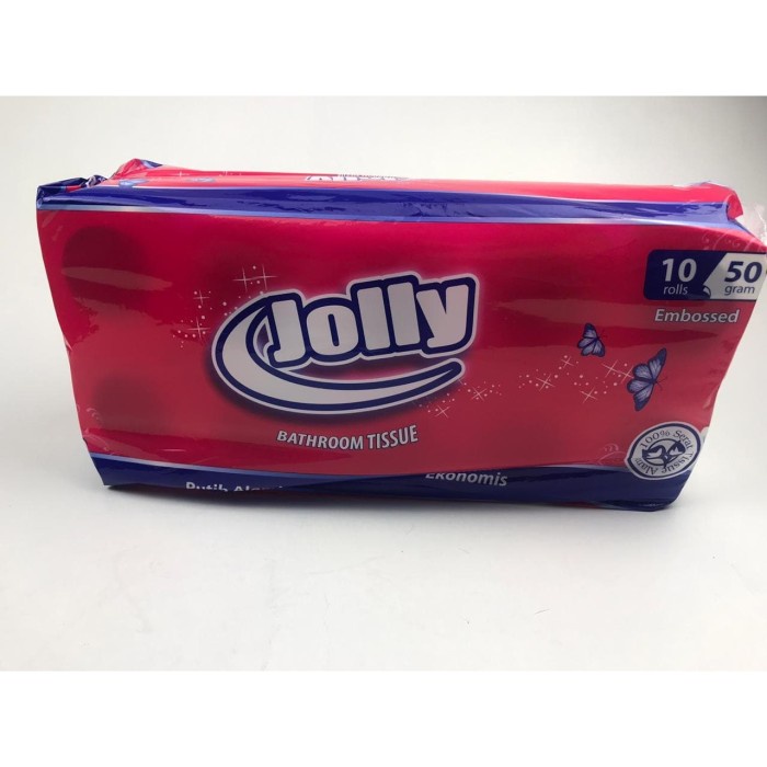 JOLLY TISSUE TOILET 10 ROLL 50g