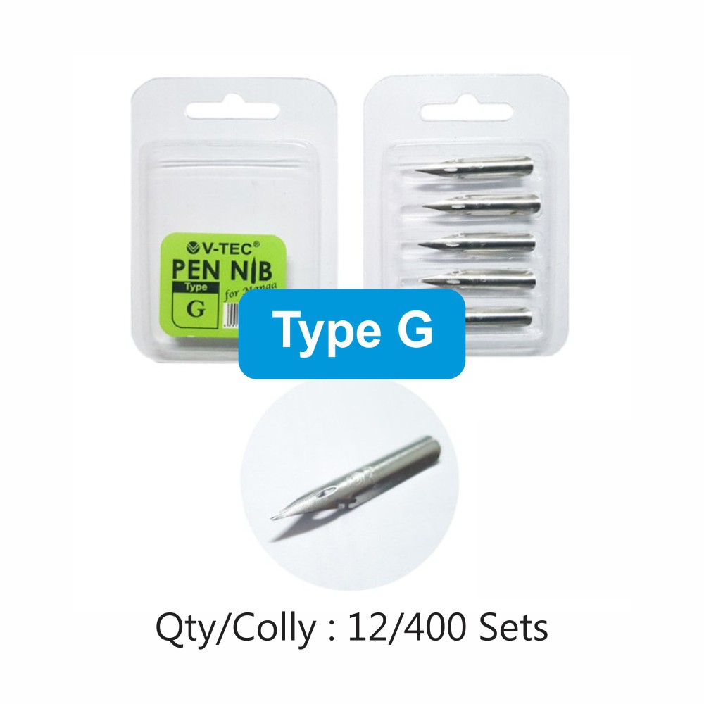 V-TEC PEN NIB (ISI 5 PCS) TYPE G