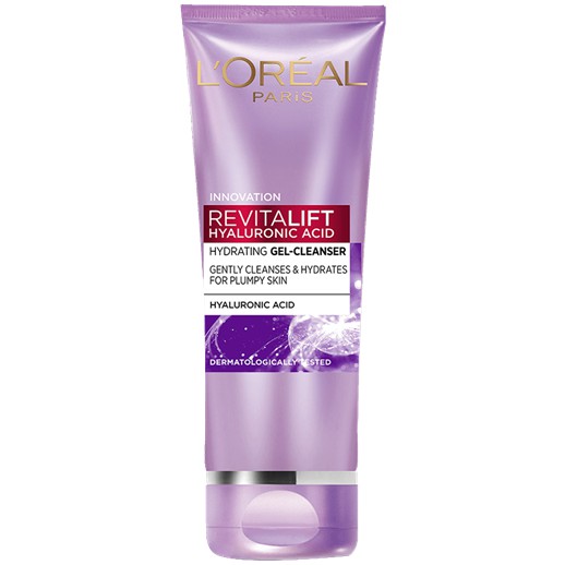 BARU! LOREAL PARIS HYALURONIC ACID HYDRATING GEL CLEANSER-100ML