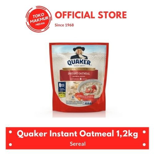 QUAKER INSTANT OATMEAL 1200GR / 1,2KG