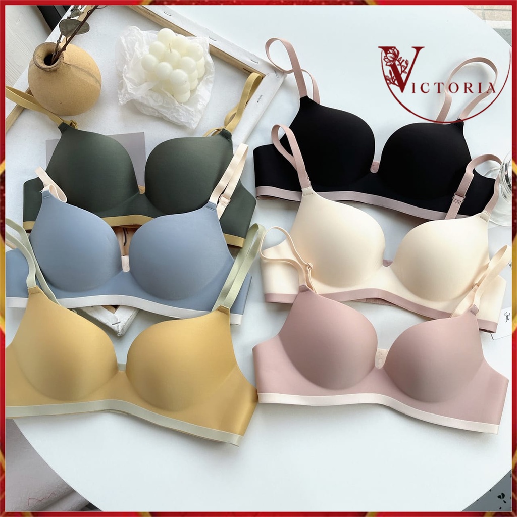 Victoria Bra Push Up Invisible BH Dalam Wanita 9015