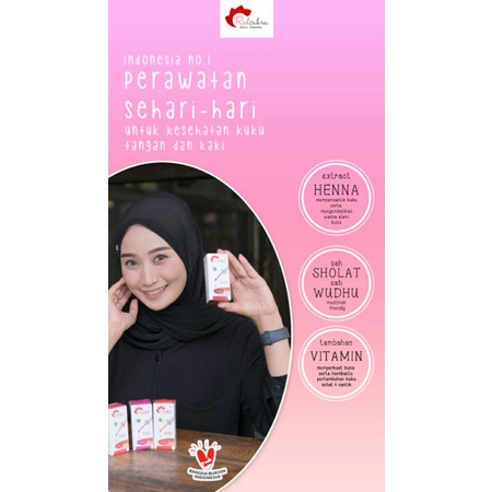 red zahra nail vitamin