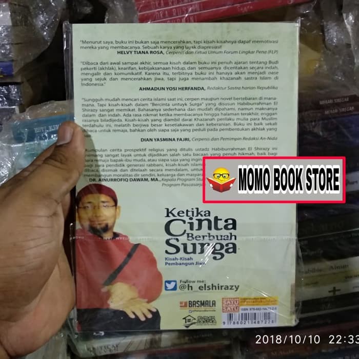 Buku Novel Ketika Cinta Berbuah Surga By Habibburahman El Shirazy Shopee Indonesia