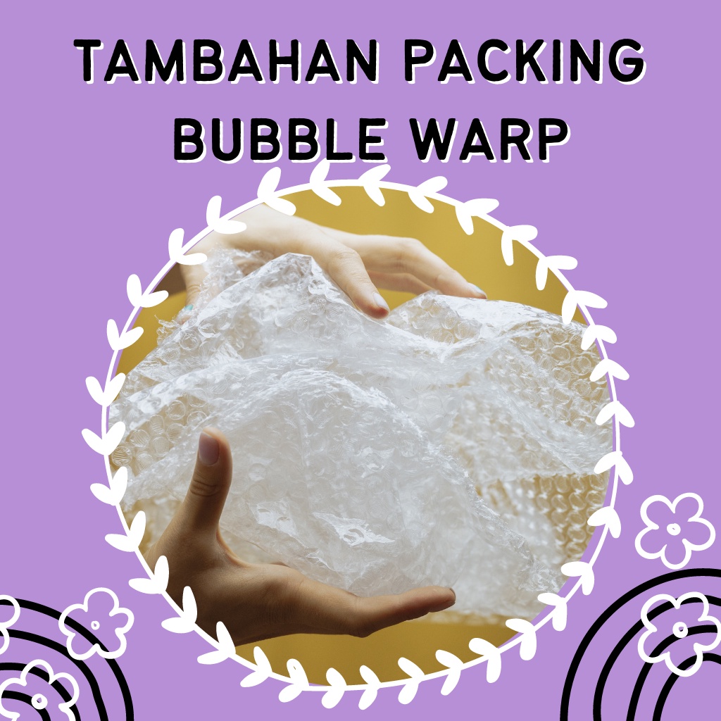 

Tambahan Packing Bubble Wrap | Extra Bubble Wrap | Untuk Paket Lebih Aman
