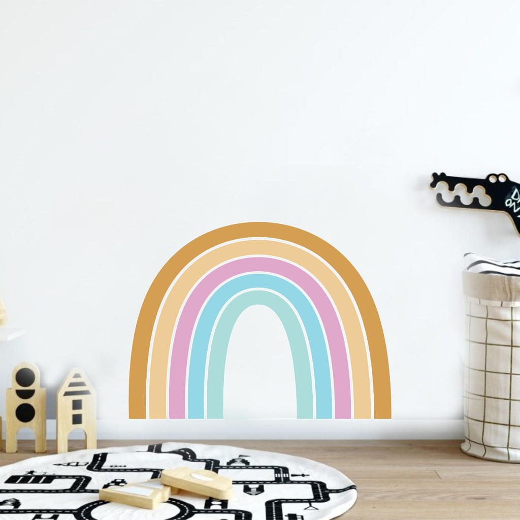 Sticker Elegan / Wallsticker Motive Nice Rainbow Motive 1