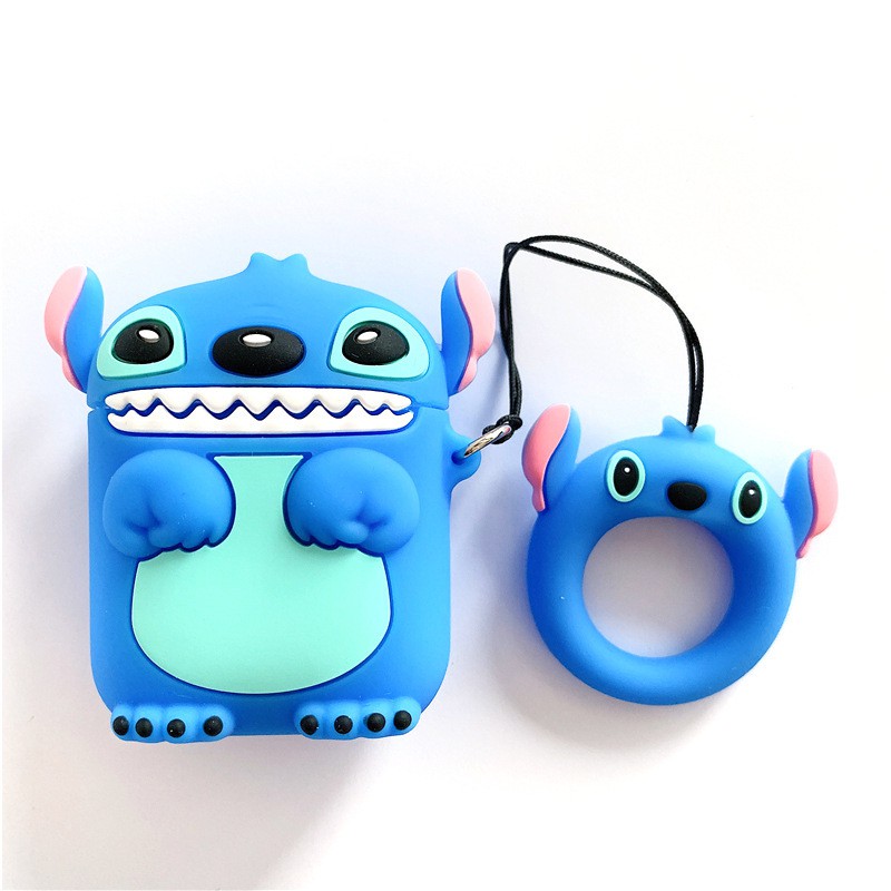 INPODS Case Pelindung Bahan Silikon Motif Kartun Untuk Airpods 1 2 I10 I11 I12 I9S