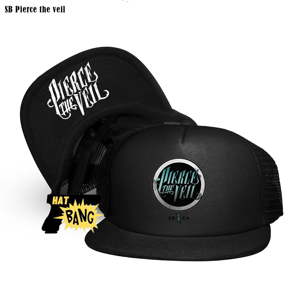 Topi Snapback Pierce The Veil / Topi Pierce The Veil / Snapback Pierce The Veil / Topi Jaring / Topi Band / Topi Band / Snapback Band / Snapback / Topi / Topi Pria / Topi Keren / Snapback keren