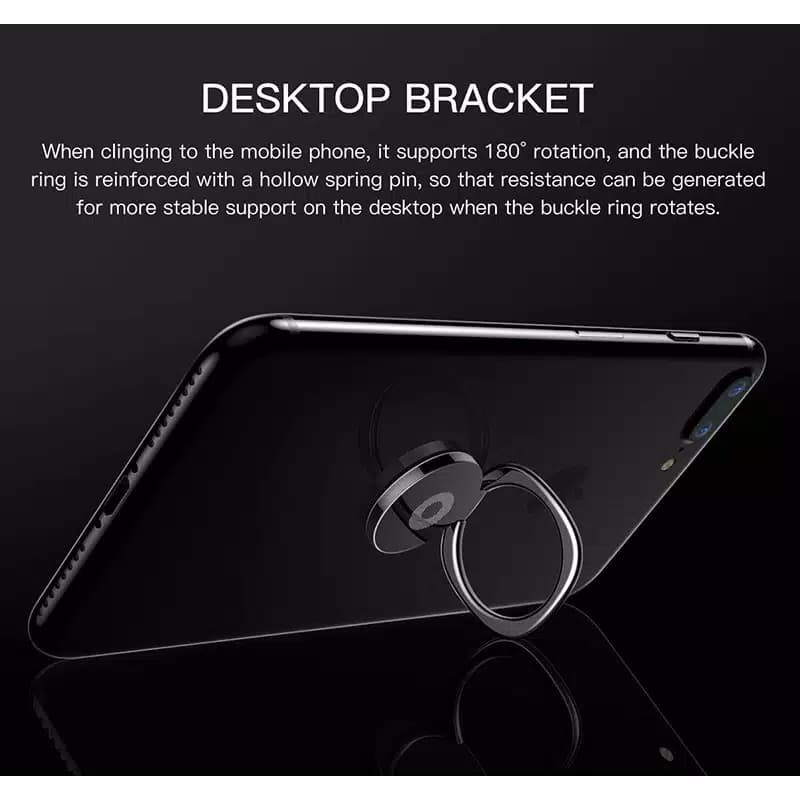 Baseus Ring Holder Stand Hp Universal 360 ° untuk iPhone / Samsung Replika