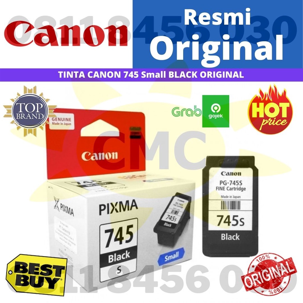 TINTA CANON 745 Small BLACK ORIGINAL