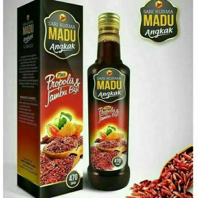 

Madu Sarikurma Angkak Premium Quality DBD dan Typus 470 gram