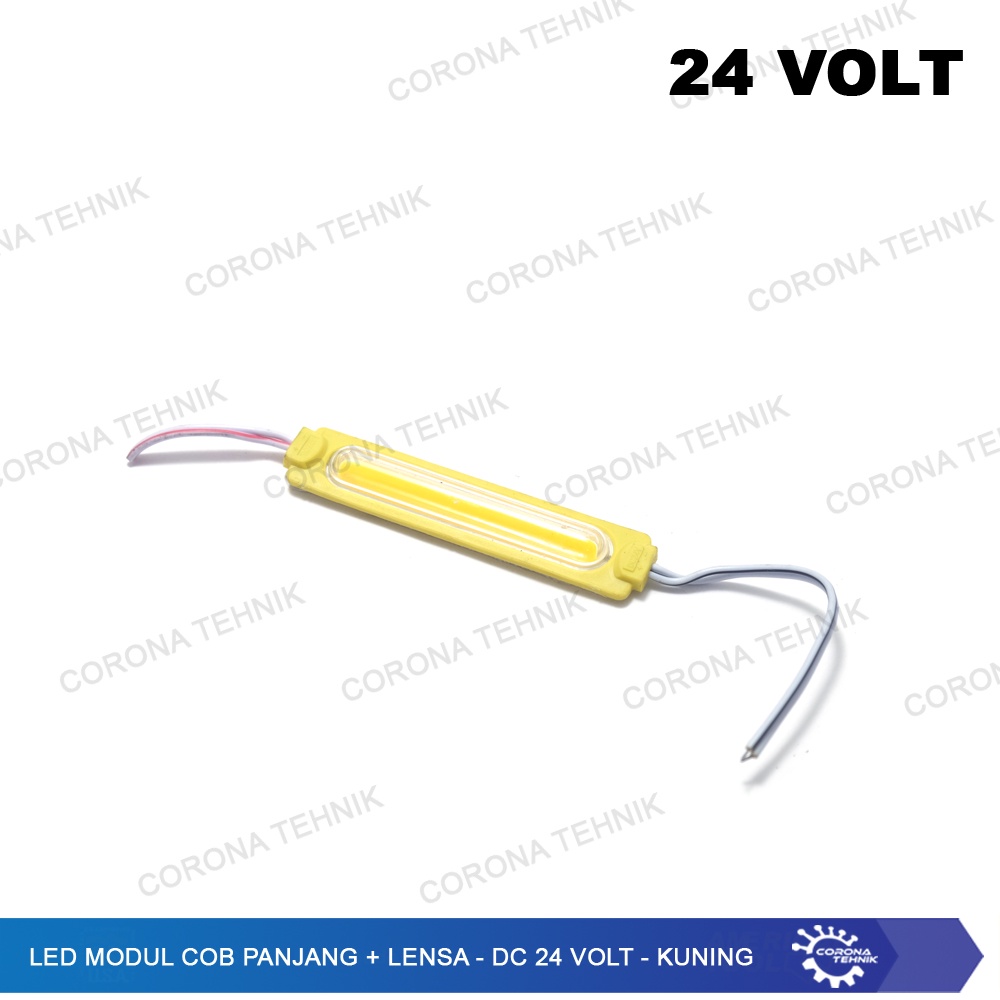 COB - Led Modul Panjang + Lensa - DC 24 Volt