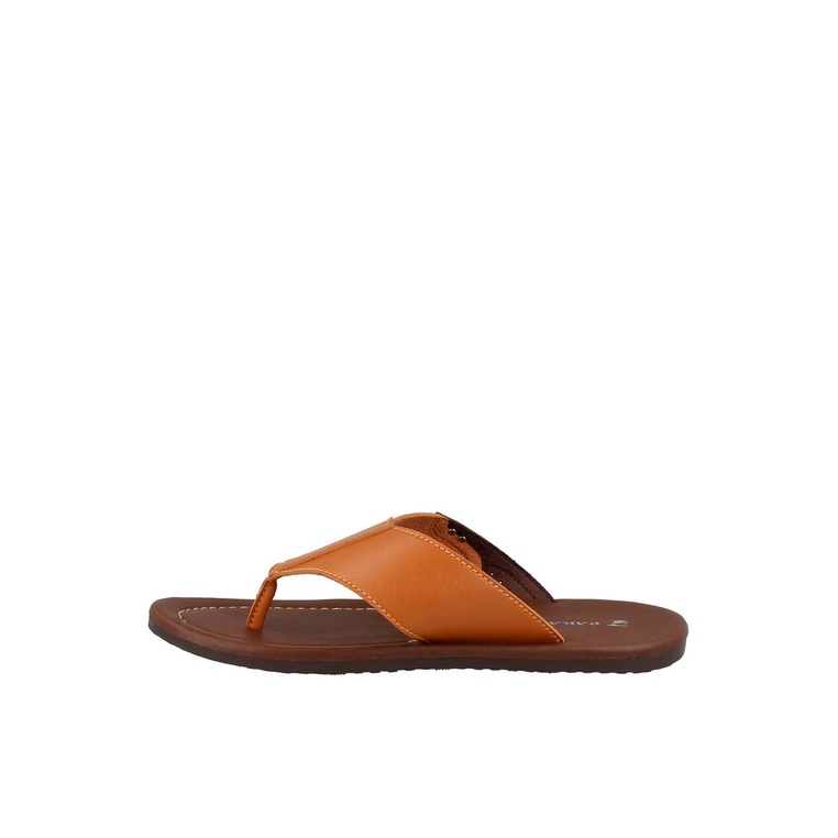 SANDAL JEPIT PAKALOLO PRIA ORIGINAL CASUAL KULIT ASLI COKLAT PB37