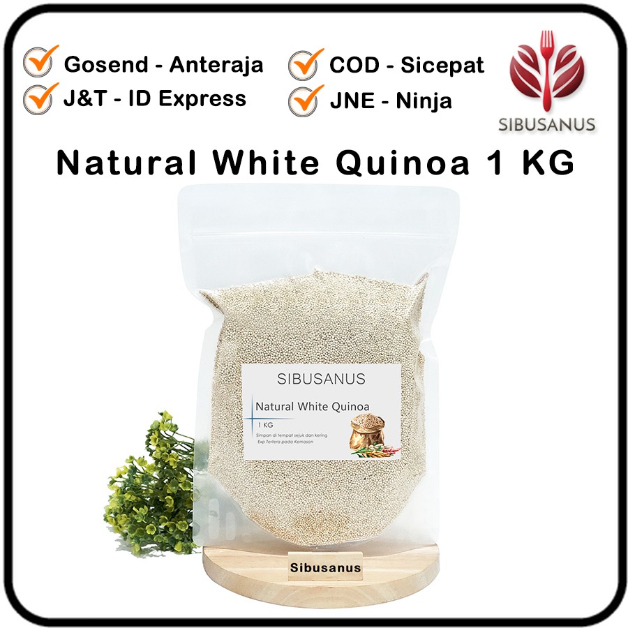 

White Quinoa 1 kg - White Quinoa Nature 1kg - White Quinoa Import Nature 1 kg