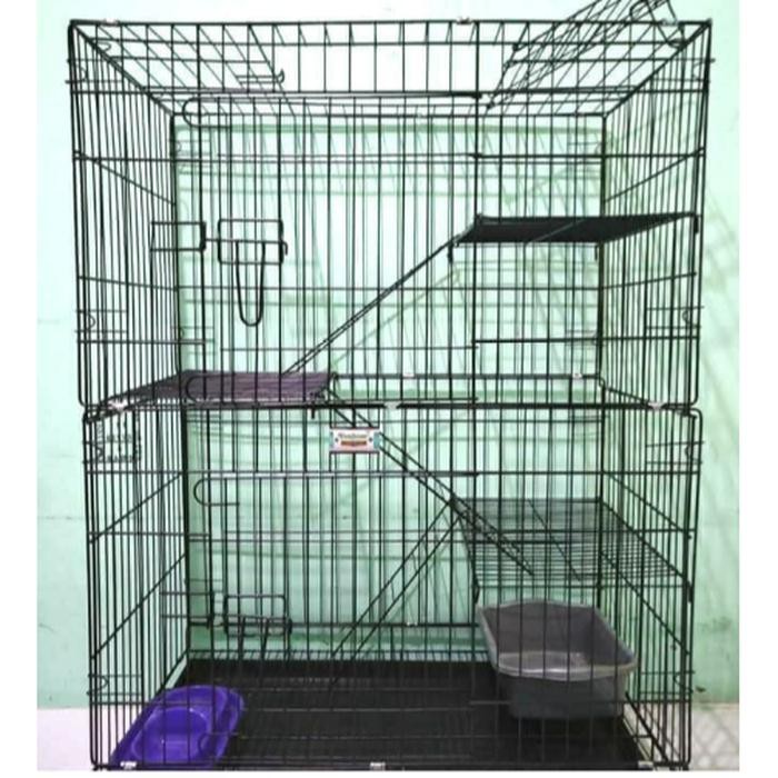 Kandang Kucing Tingkat 3