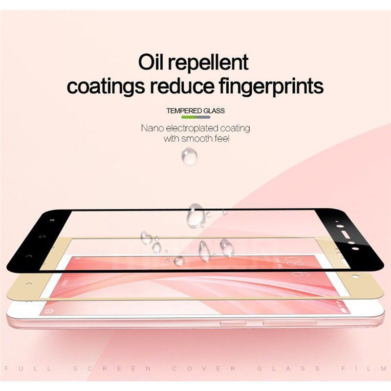 Tempered Glass Redmi Note 5A Full Cover Premium Glass