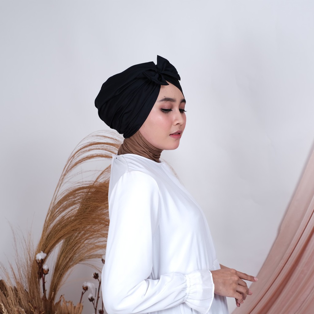 TURBAN PITA BOW BOWIE INSTAN DEWASA JAYA HEBAT