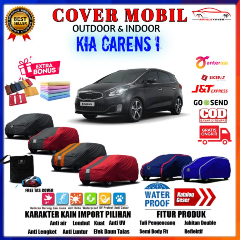 Body Cover Mobil Carens l, Sarung Mobil Kia Carens l 2000, 2001, 2002 / Selimut Tutup Pelindung