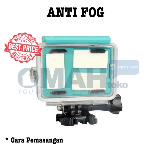 Anti Fog / Anti Embun For GoPro Xiaomi Yi Brica SJ CAM