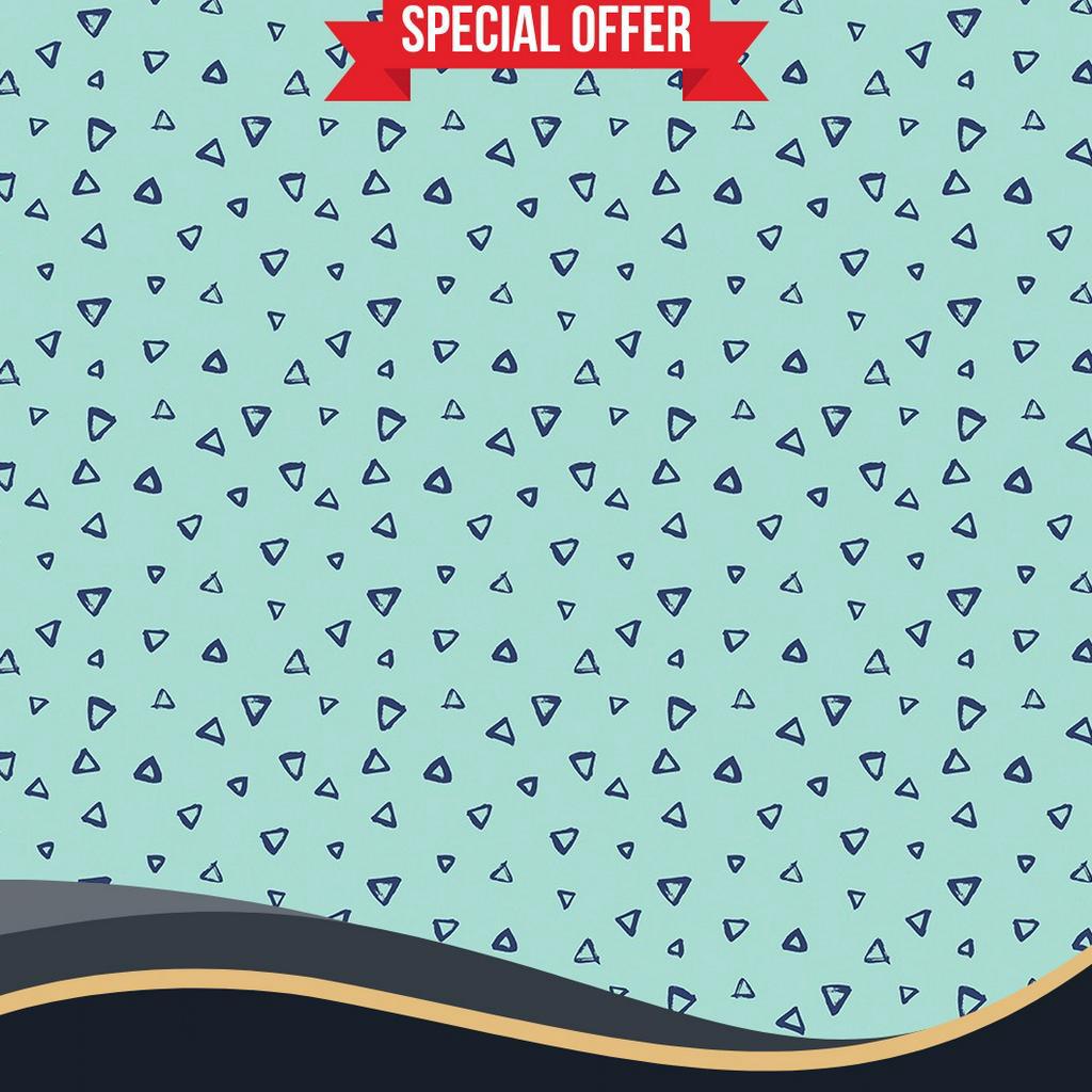 

PAKET INSTAN Kertas Kado Harvest Wrapping Paper Simplicity Triangle