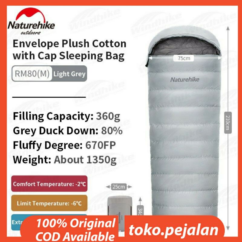 SLEEPING BAG NATUREHIKE NH22YD003 (RM80)