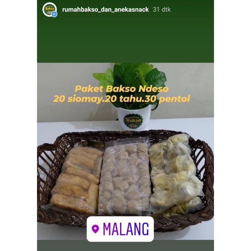 

Bakso paket ndeso