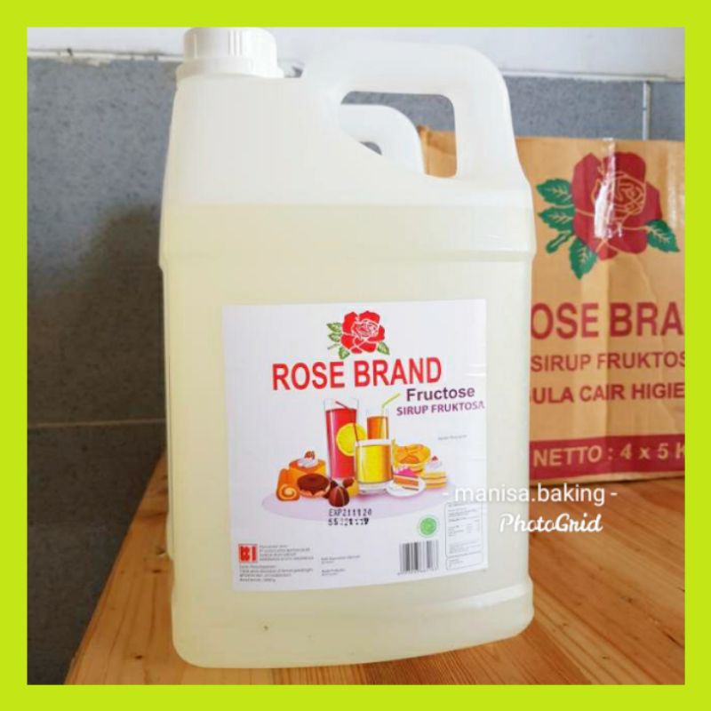 

GULA CAIR ROSEBRAND 5 LITER / 1 GALON FRUKTOSE SYRUP FRUKTOSA SYURUP