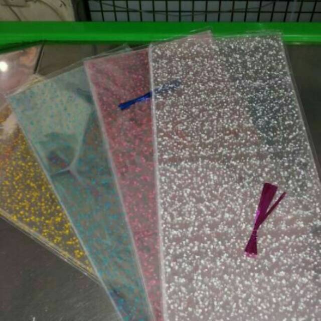 

Plastik souvenir / Plastik godiebag / Plastik ulang tahun uk 15x30 (isi 12pcs)