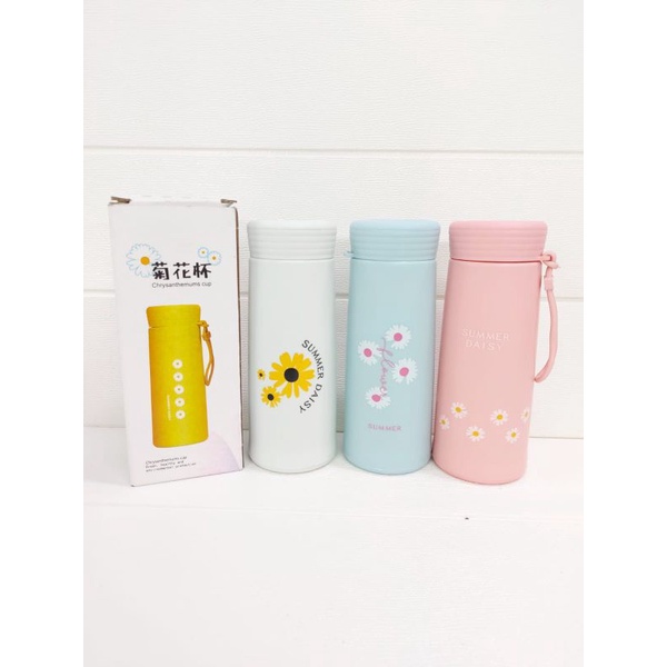 BOTOL MINUM KACA DAISY UK.450ML