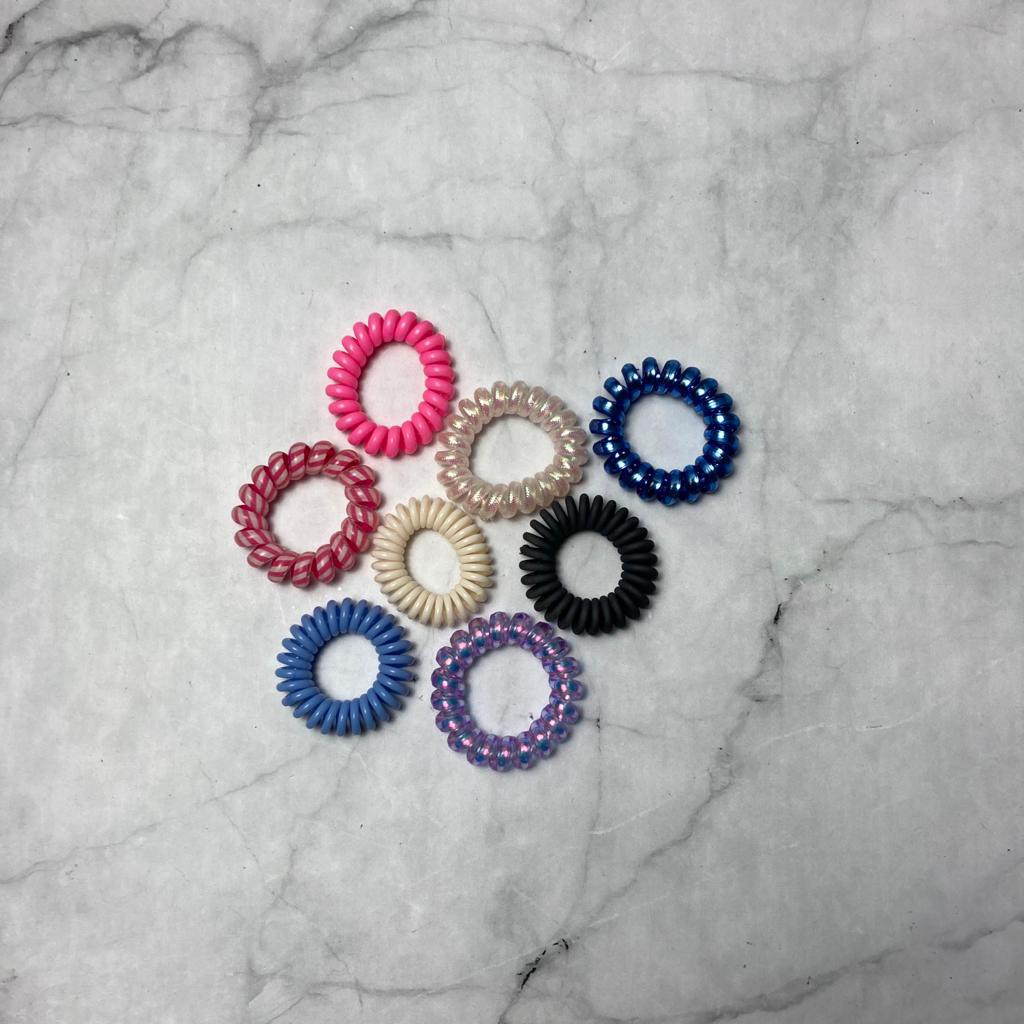 IKAT RAMBUT WANITA BAHAN KARET SPIRAL BEST IMPORT QUALITY HARGA MURAH AKSESORIS RAMBUT PEREMPUAN READY GROSIR COD