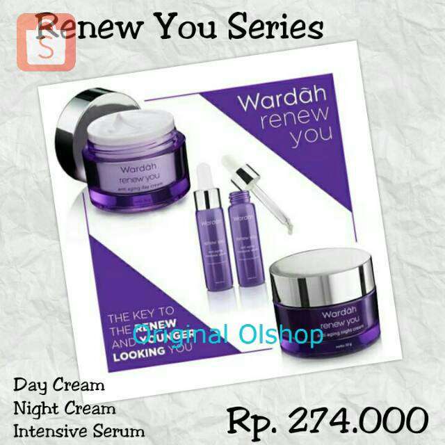 [TERLARIS!] Paket Wardah Renew You ORIGINAL