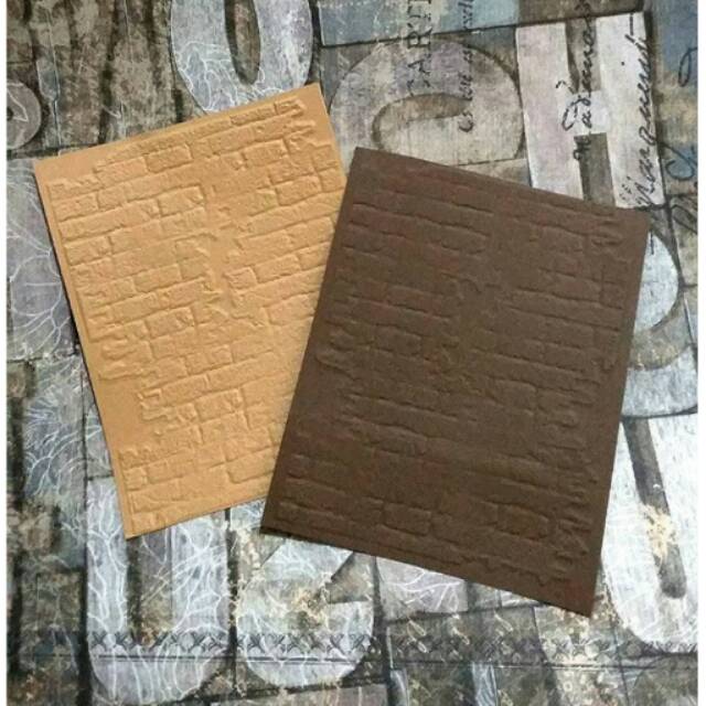 Scrapbook embossing bata