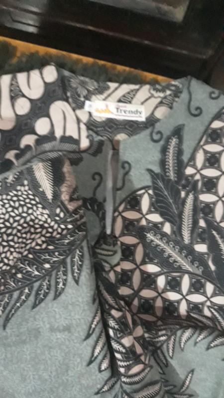 Batik Couple Stelan Batik Batik Lengan Panjang Full Trikot