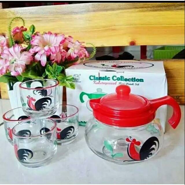 Teko Set Jago / Teko Set Kaca