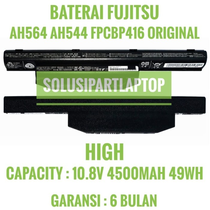 Baterai Fujitsu AH564 A572 A573 BPS229 BPS231 FMVNBP227A ORIGINAL