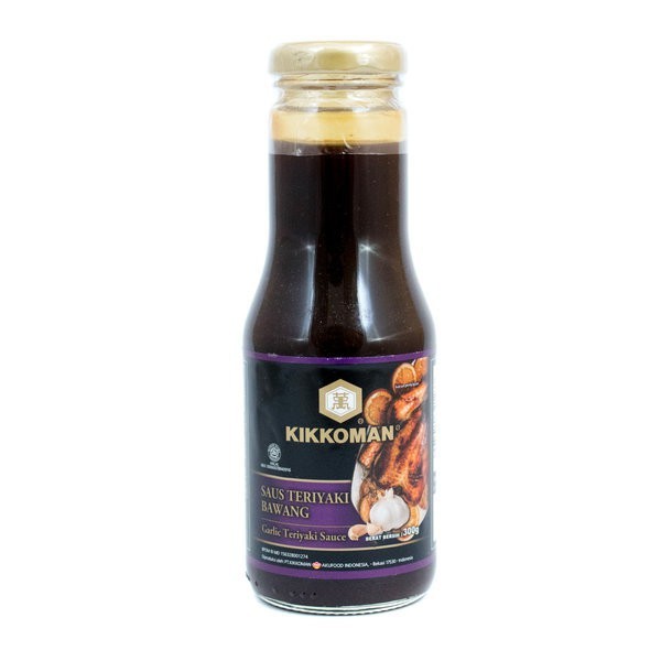 

Kikkoman Saus Teriyaki Bawang Garlic Teriyaki Sauce Halal Botol 300g