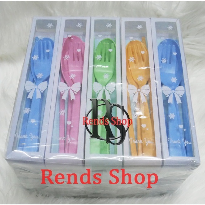 [PACKING MIKA] SENDOK SET CANDY / GARPU SUMPIT PERMEN MURAH SOUVENIR PERNIKAHAN ULANG TAHUN PORTABLE