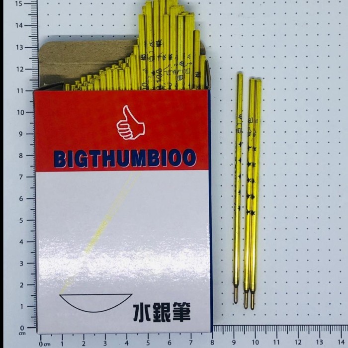 

DISKON- BISA COD BIGTHUMBIOO PEN SILVER REFILL 1 PACK Pen Penanda Pola Kulit Sintetis