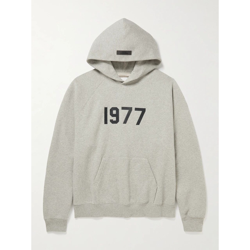 ESSENTIALS FEAR OF GOD 1977 HOODIE (New Season) DARK OATMEAL