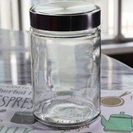 Toples kaca bening ukuran besar